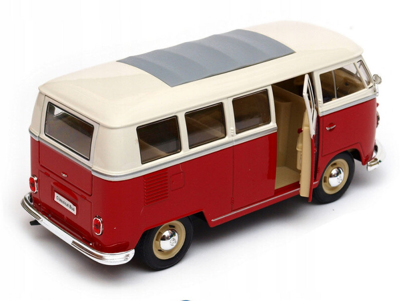 Welly Volkswagen T1 Bus (1963) 1:24 červený